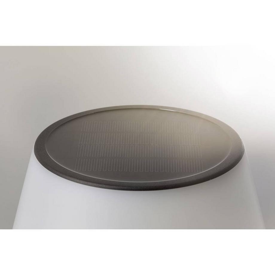 Paulmann Lampe de table solaire extérieure Lillesol IP44 3000K 100lm 3-Step dim acier inoxydable  