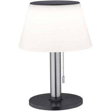 Lampe de table solaire extérieure Lillesol IP44 3000K 100lm 3-Step dim acier inoxydable