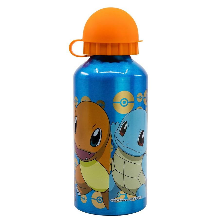 Stor Pokemon Pikachu, Schiggy und Co. (400 ml) - Trinkflasche  