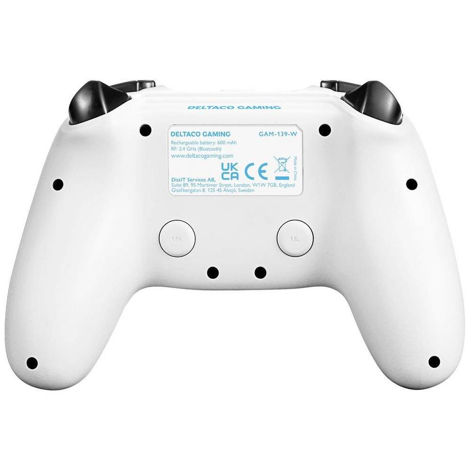 DELTACO GAMING  PS4/PC Controller mit Bluetooth 