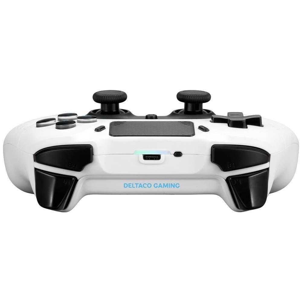 DELTACO GAMING  PS4/PC Controller mit Bluetooth 