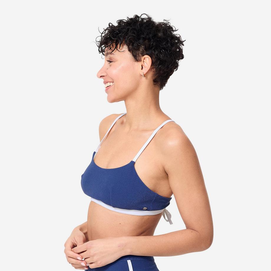 DECATHLON Top bikini bustier spugna surf  