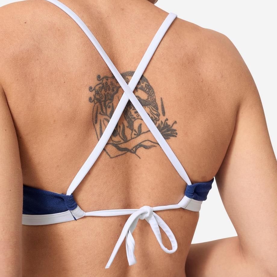DECATHLON Top bikini bustier spugna surf  