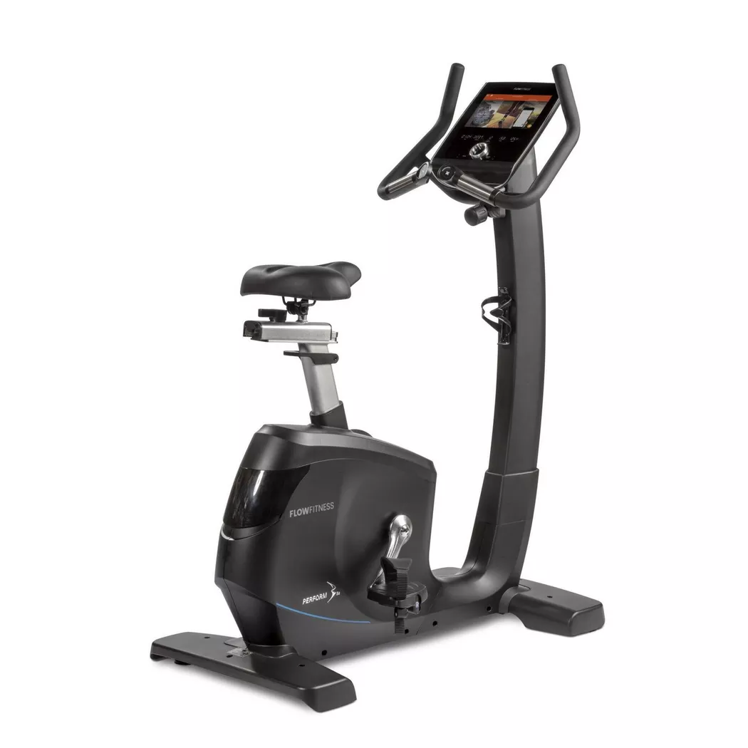 "LooFITness - ""Hometrainer Heimtrainer """"Perform b5s exercise bike"""" Flow Fitness"", One Size, Schwarz"