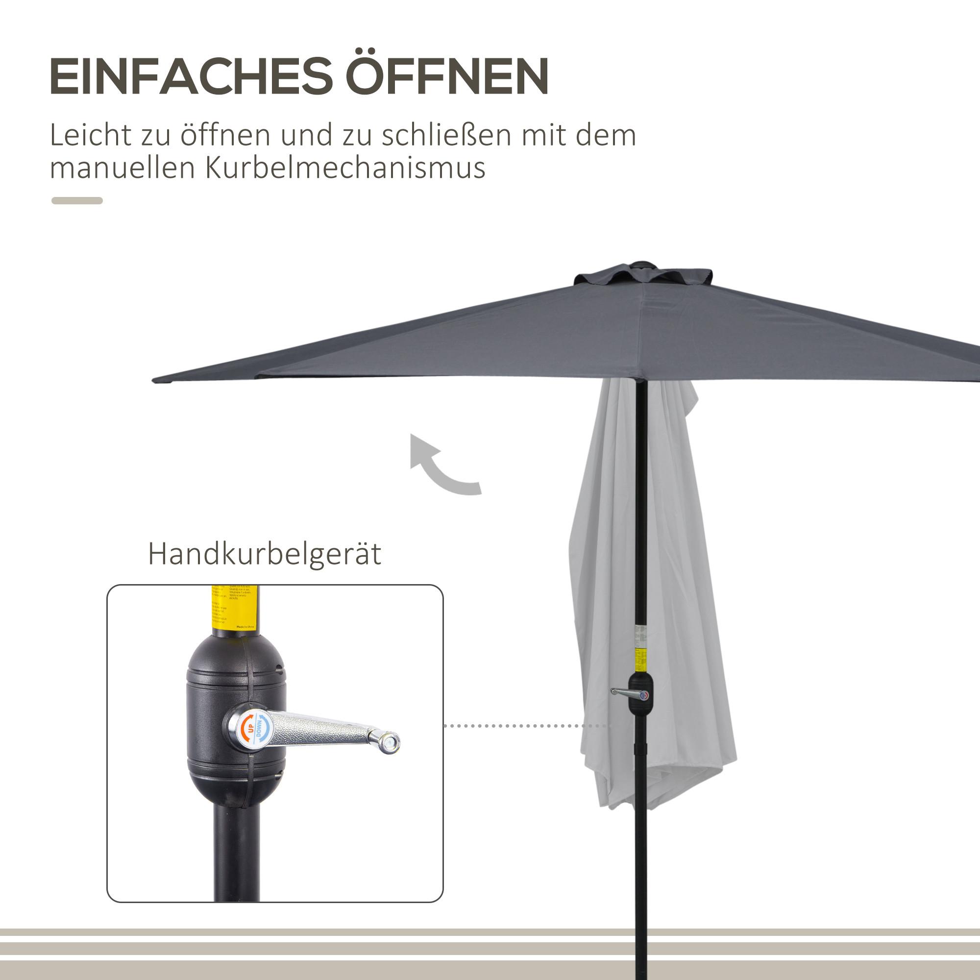 Outsunny Sonnenschirm  