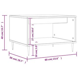 VidaXL Table basse bois d'ingénierie  