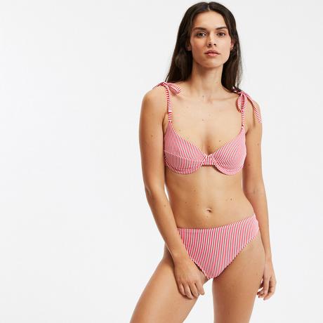 La Redoute Collections Haut de maillot de bain corbeille rayé  