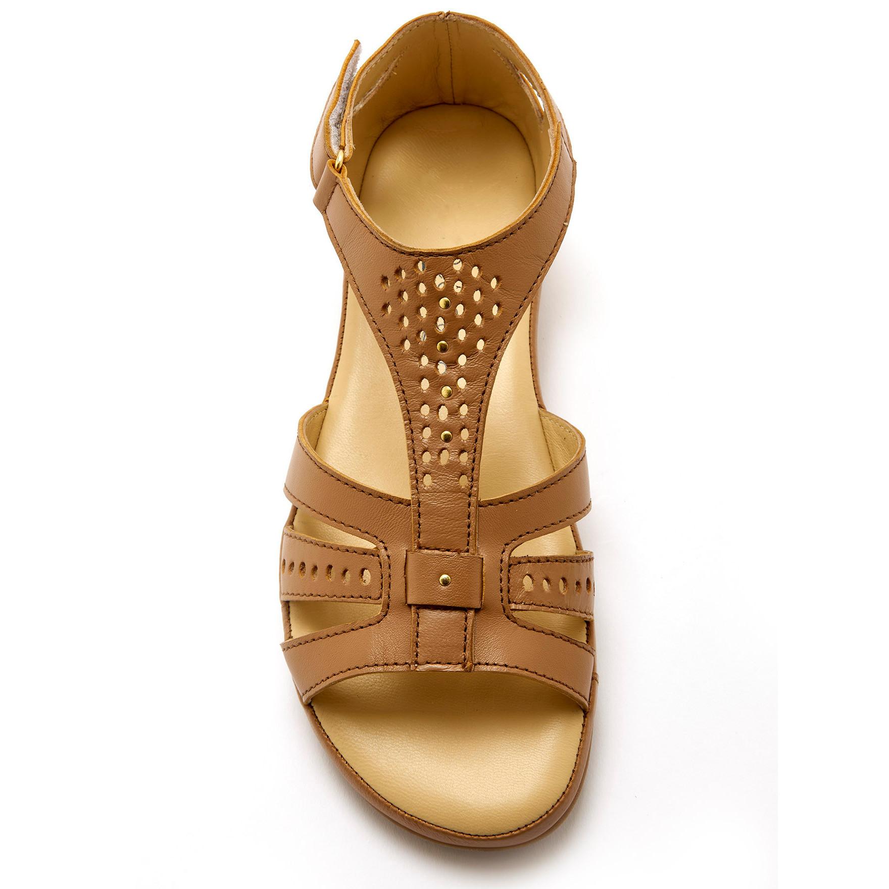 Pédiconfort  Sandales cuir femme  Spartiate 