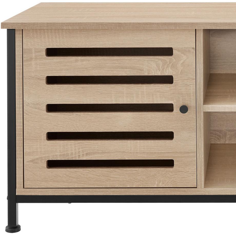 Tectake TV-Board Galway Industrial Style Holz und Stahl  