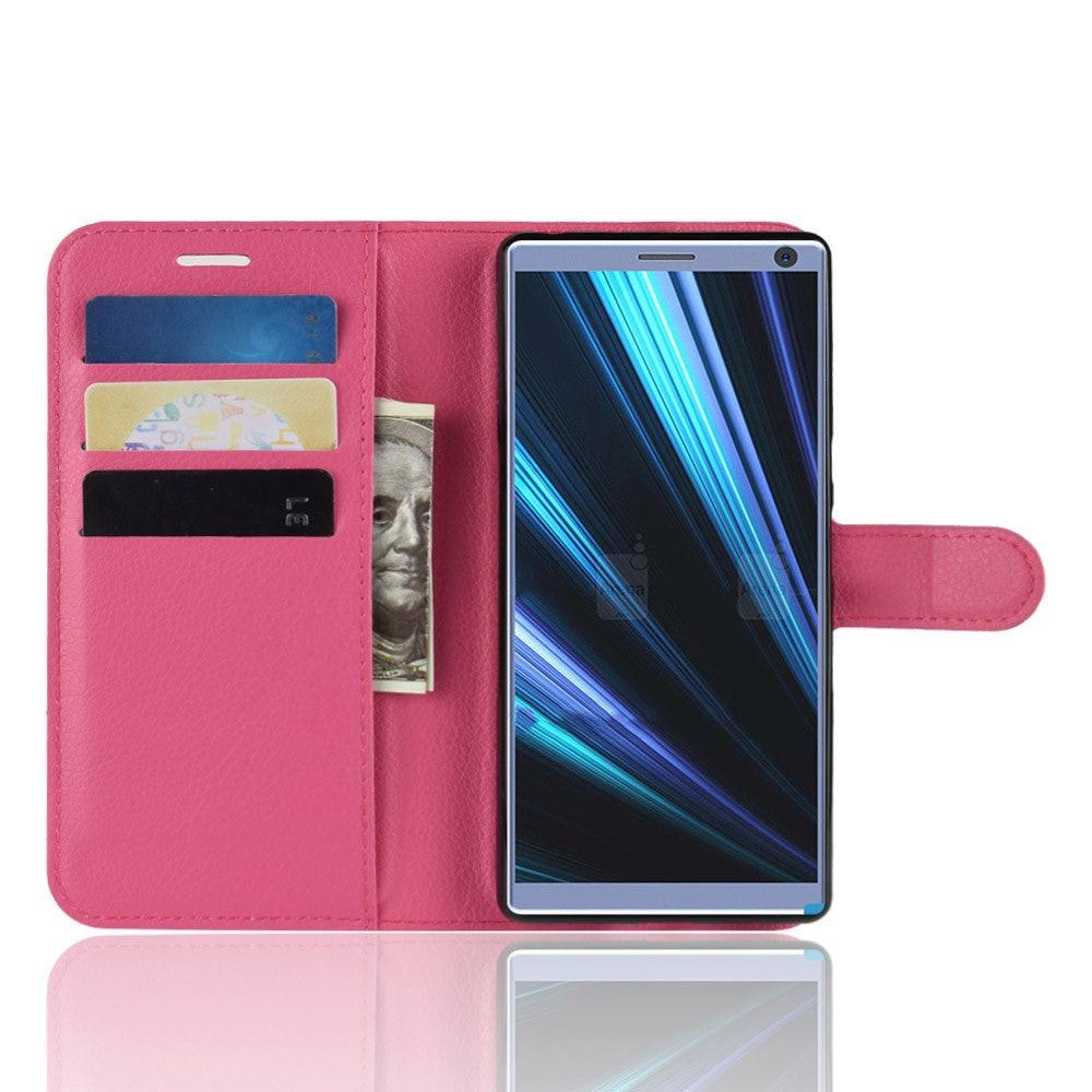 Cover-Discount  Custodia Sony Xperia 10 Plus - Custodia In Pelle Con Slot Per 