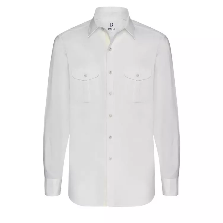 BOGGI Milano Hemd aus Hochwertiger Oxford-Baumwolle Regular Fit online kaufen MANOR