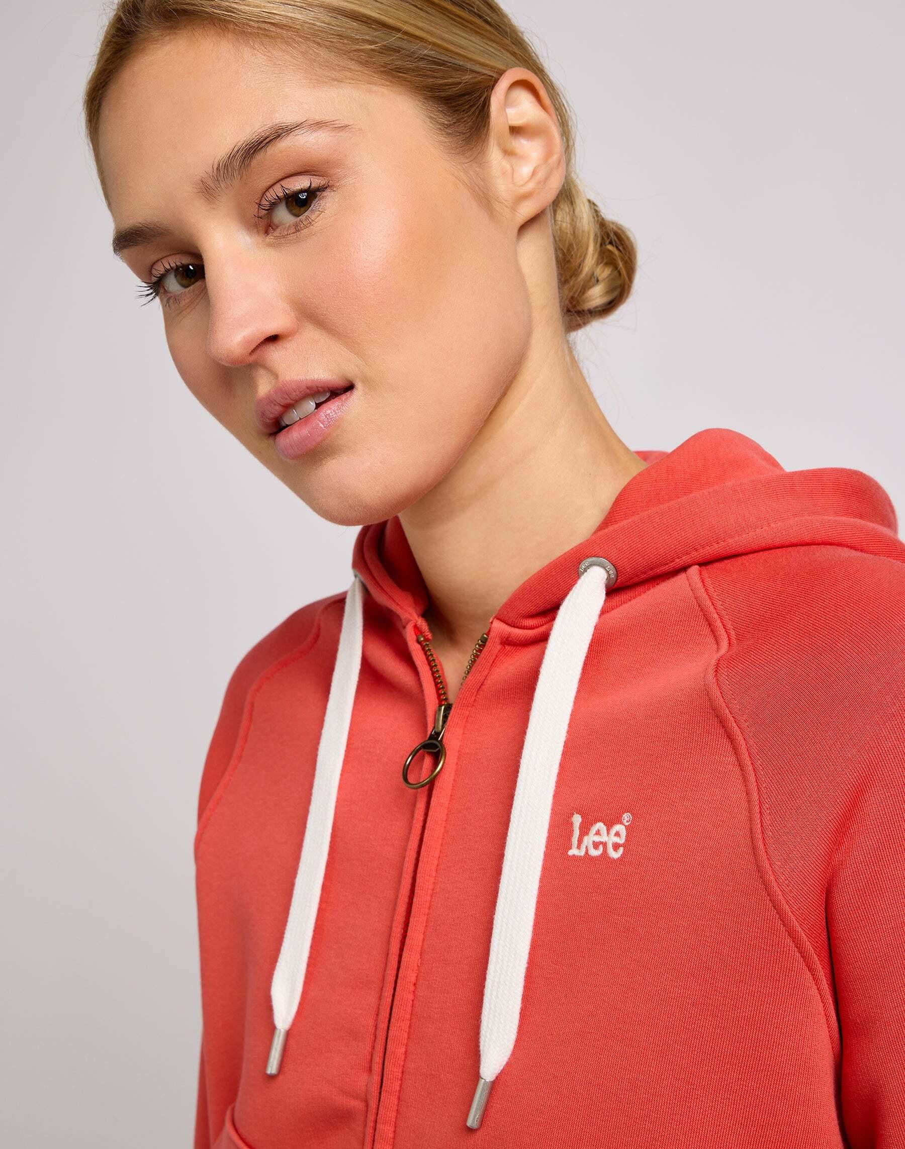 Lee  Sweatshirt Zip Through Hoodie 