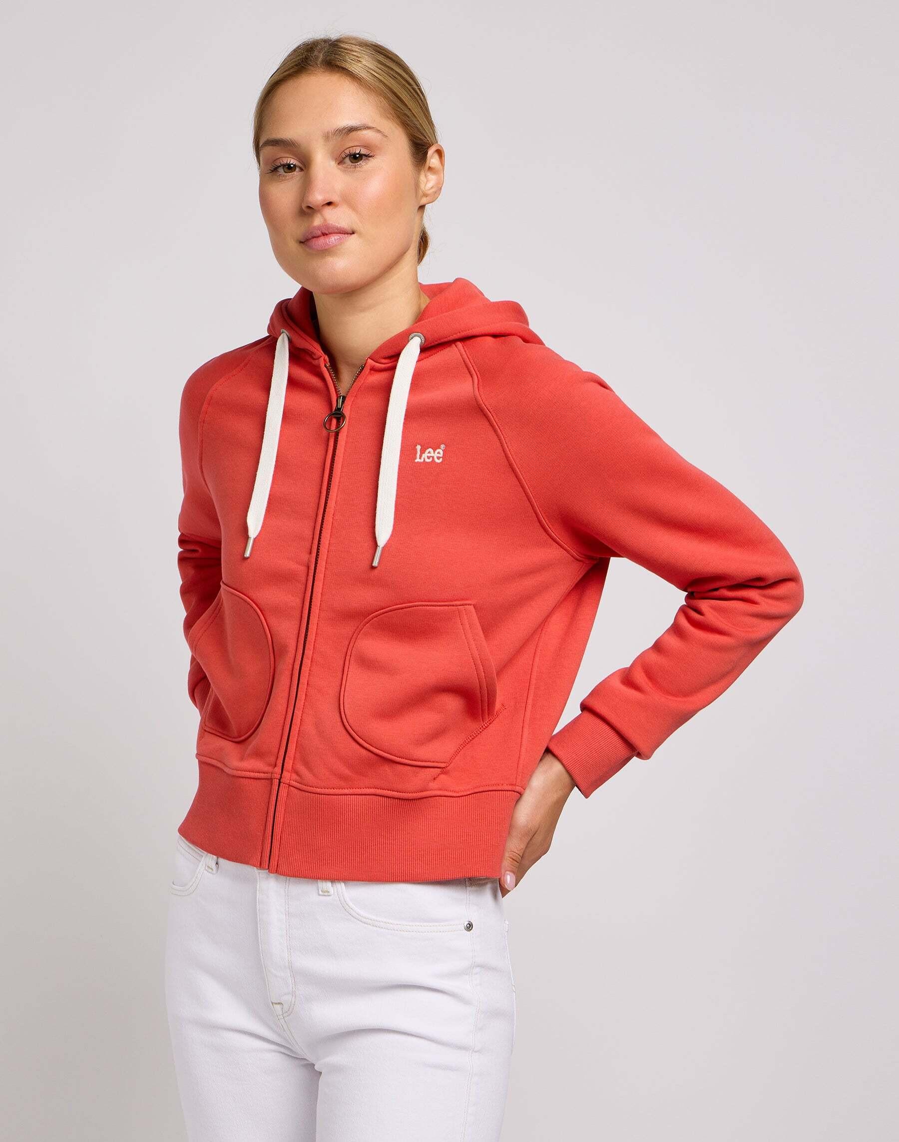 Lee  Sweatshirt Zip Through Hoodie 