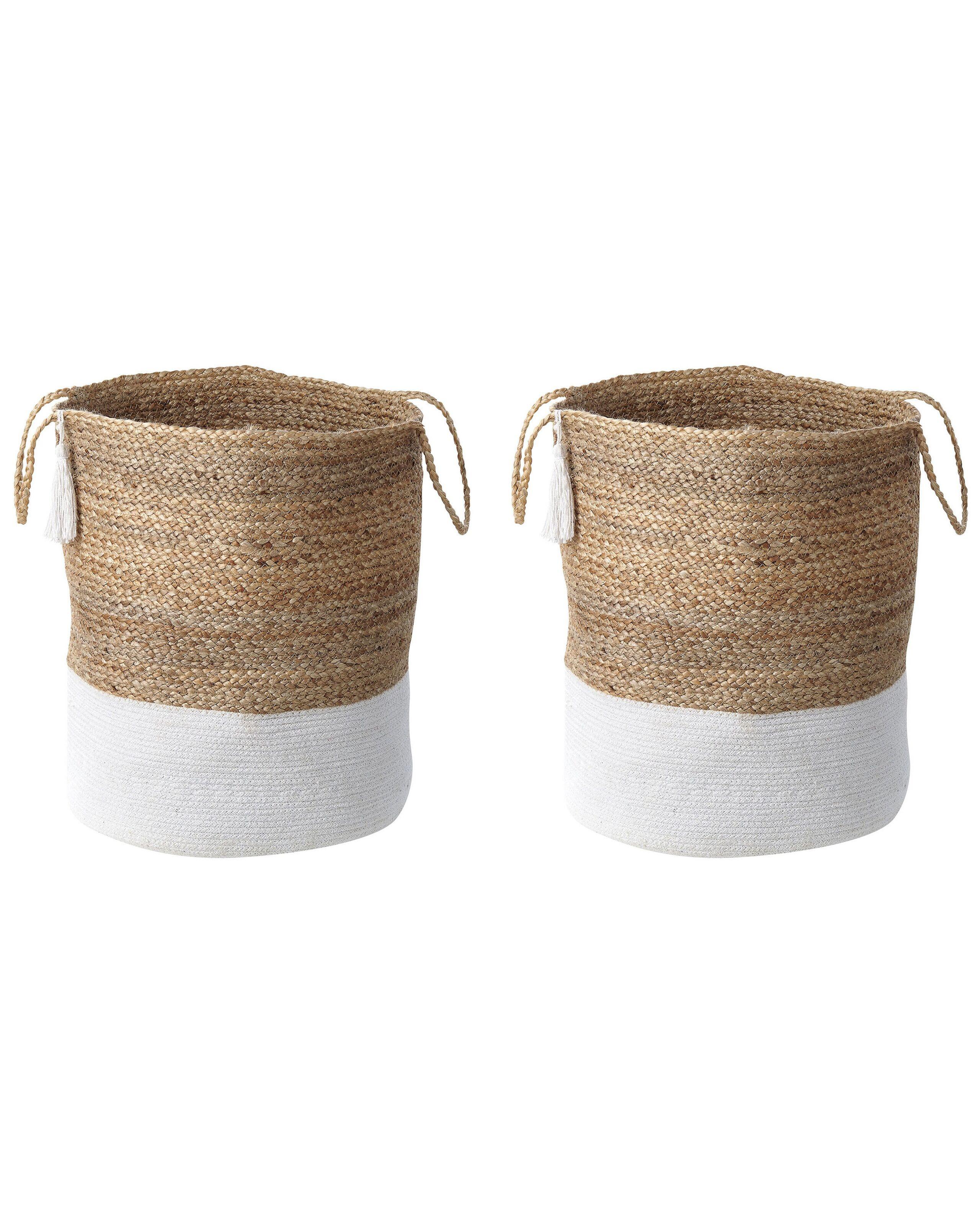 Beliani Accessoires en Jute Boho GAJAR  