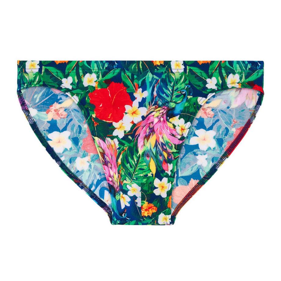 Slip de bain  Pack de 1 Conforme à la silhouette-Swim Micro Briefs Peacock