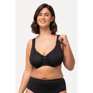 Ulla Popken  Soutien-gorge à armatures, liserés en dentelle - bonnet C-D 