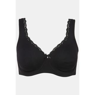 Ulla Popken  Soutien-gorge à armatures, liserés en dentelle - bonnet C-D 