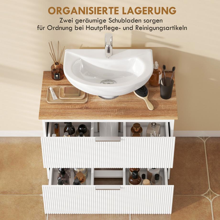HOMCOM Waschbeckenunterschrank  