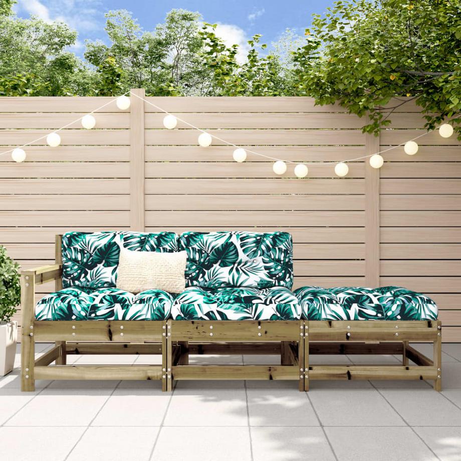 VidaXL Garten lounge set imprägniertes kiefernholz  