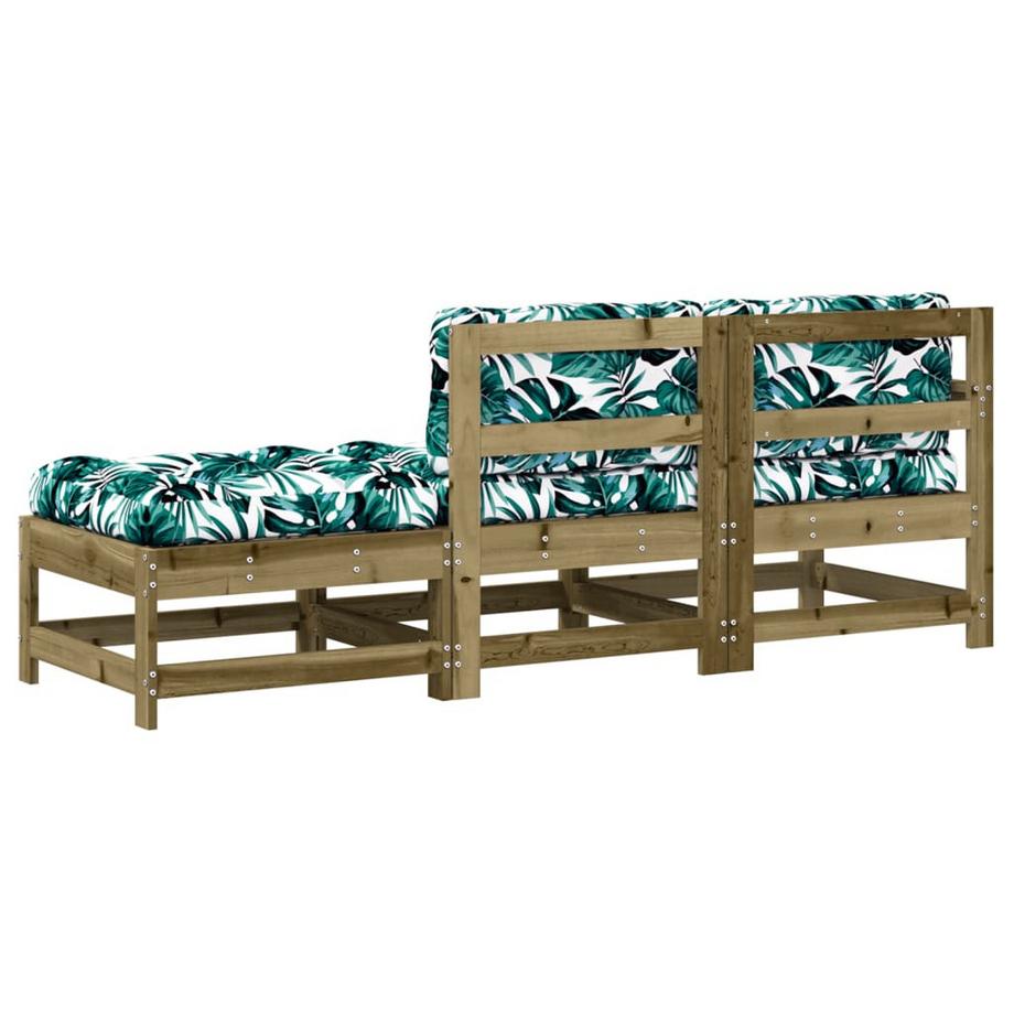VidaXL Garten lounge set imprägniertes kiefernholz  