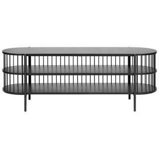 Beliani Meuble TV en MDF Rétro BIRSON  