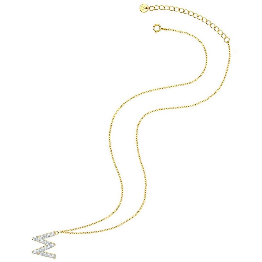 Glanzstücke München  Halskette Buchstabe W 