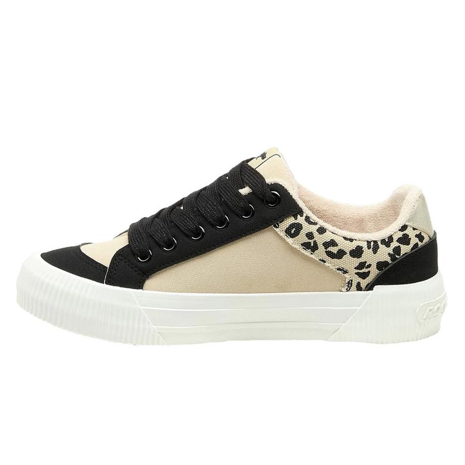 Rocket Dog Cheery Scarpe Sportive Blocchi Di Colore Stampa Leopardo  