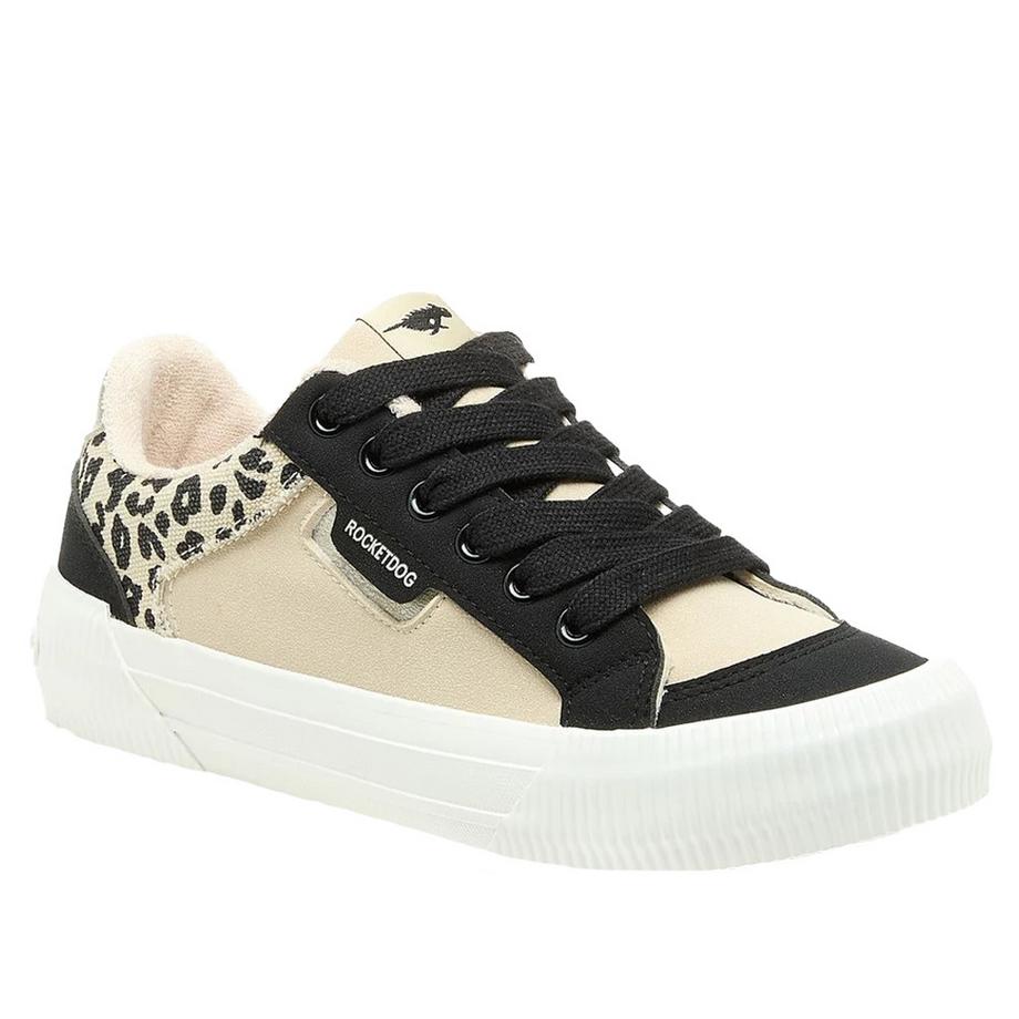 Rocket Dog Cheery Scarpe Sportive Blocchi Di Colore Stampa Leopardo  