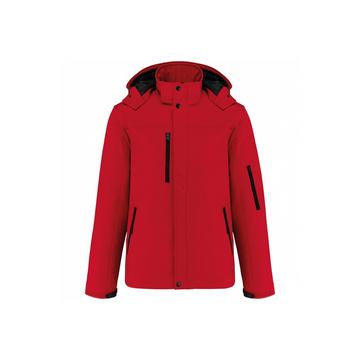 fleece-gefütterte softshelljacke it kapuze