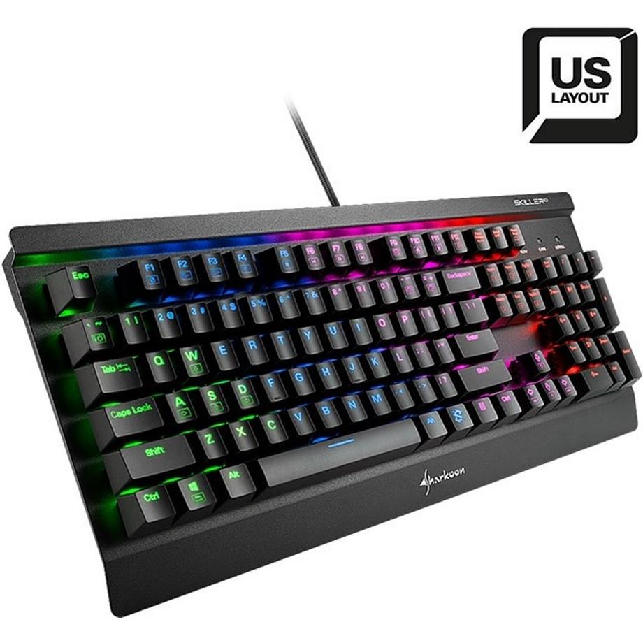 Sharkoon  Skiller Mech SGK3, Kailh Blue - Inglese-US 