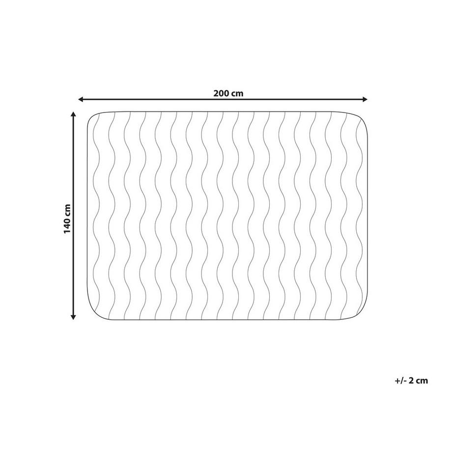 Beliani Protezioni per materassi en Microfibra RUEN  