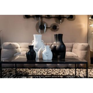 KARE Design Vase Donna blanc 40  