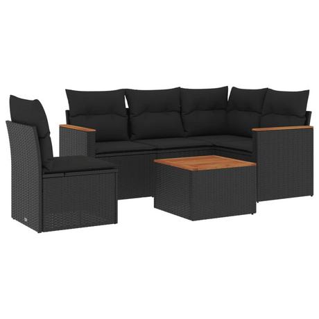 VidaXL Garten sofagarnitur poly-rattan  