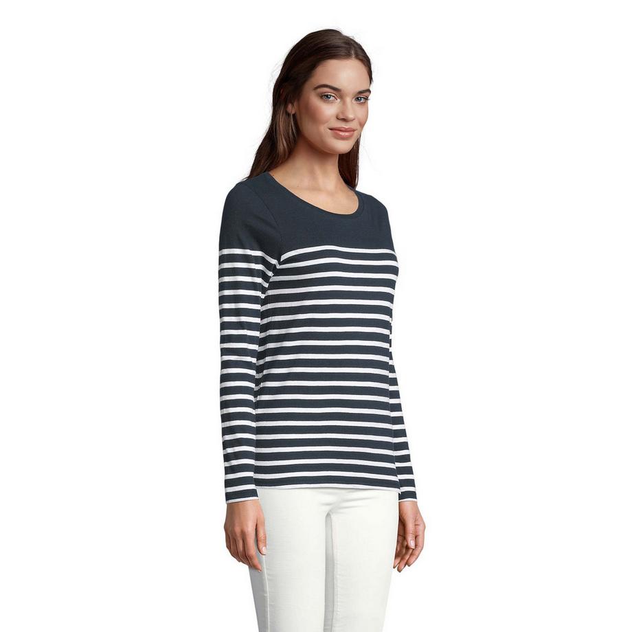SOLS Matelot T-Shirt  Langärmlig  