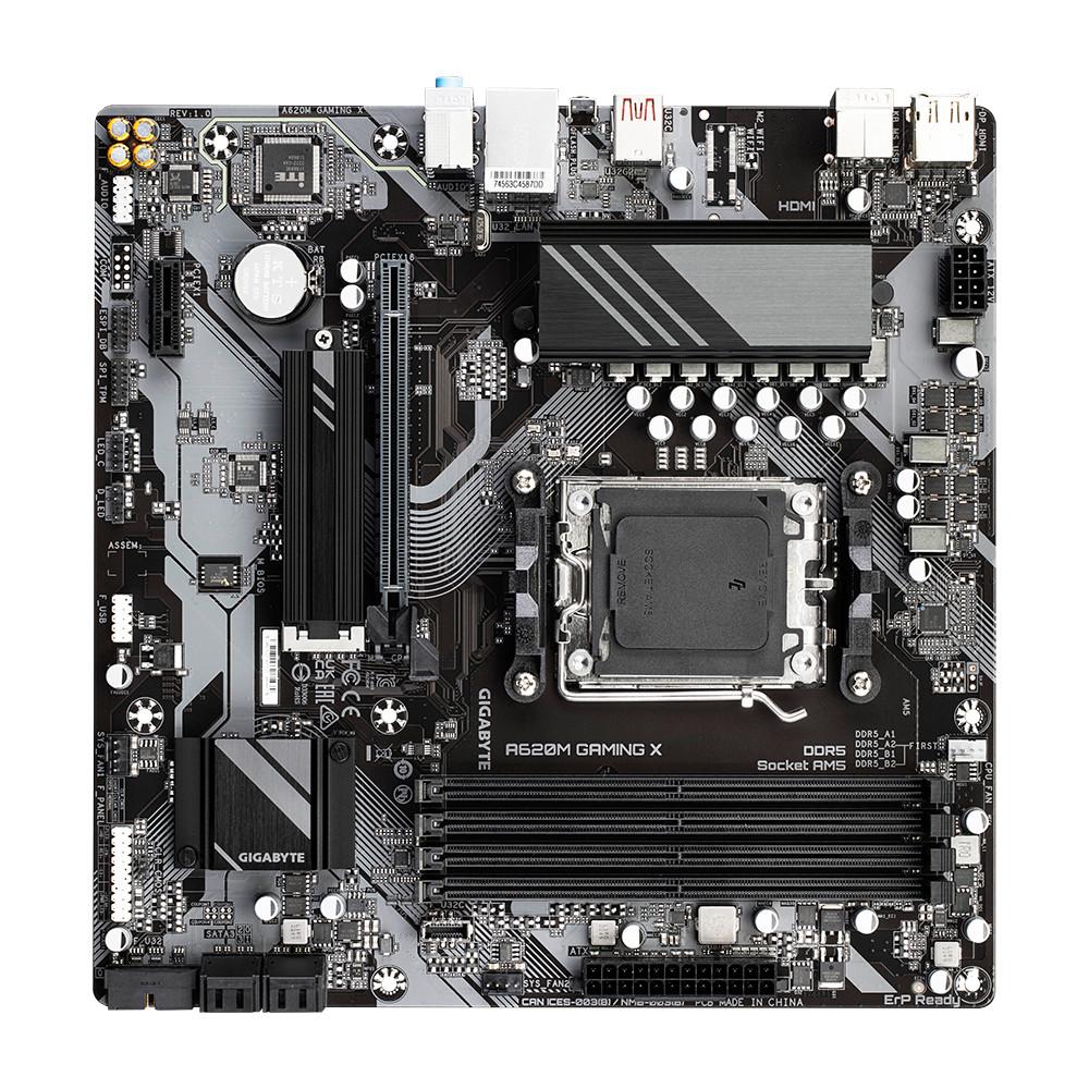 Gigabyte  A620M GAMING X carte mère AMD A620 Emplacement AM5 micro ATX 