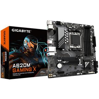 Gigabyte  A620M GAMING X Scheda Madre - Supporta CPU AMD Ryzen 8000, 8+2+1 Fasi VRM Digitale, fino a 8000MHz DDR5 (OC), 1xPCIe 4.0 M.2, GbE LAN, USB 3.2 Gen 2 