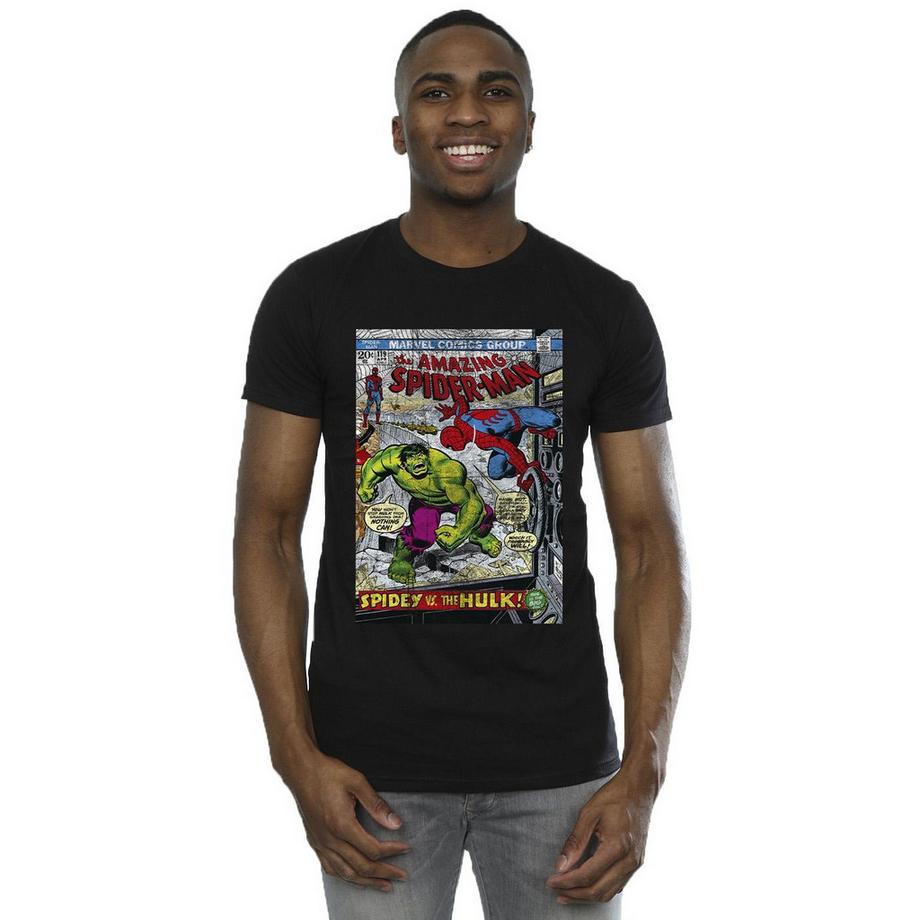MARVEL Spider-Man vs The Hulk T-Shirt Graphique  