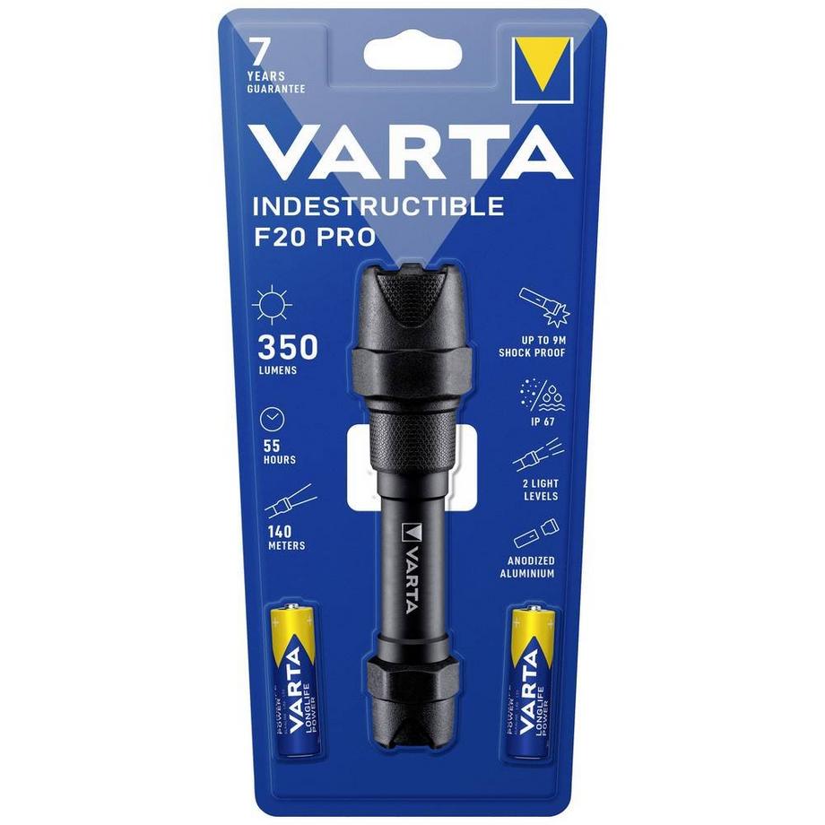 VARTA  Indestructible F20 Pro2AA mit Batt 