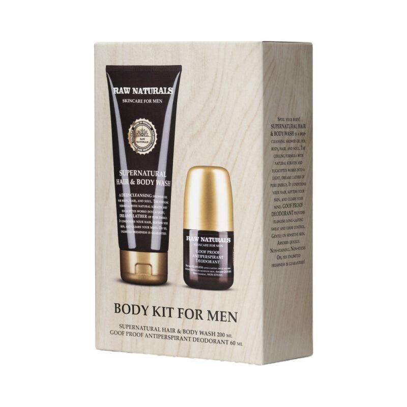 Raw Naturals  Body Kit for Men 