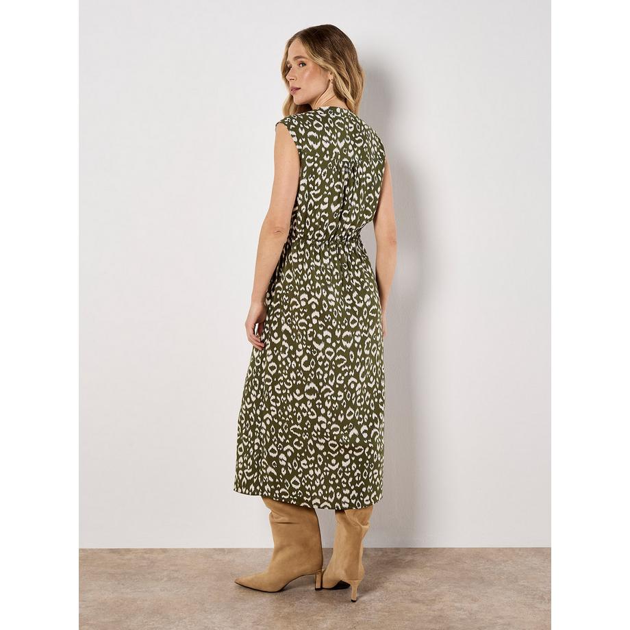 APRICOT Robe Midi Imprimé Animalier  