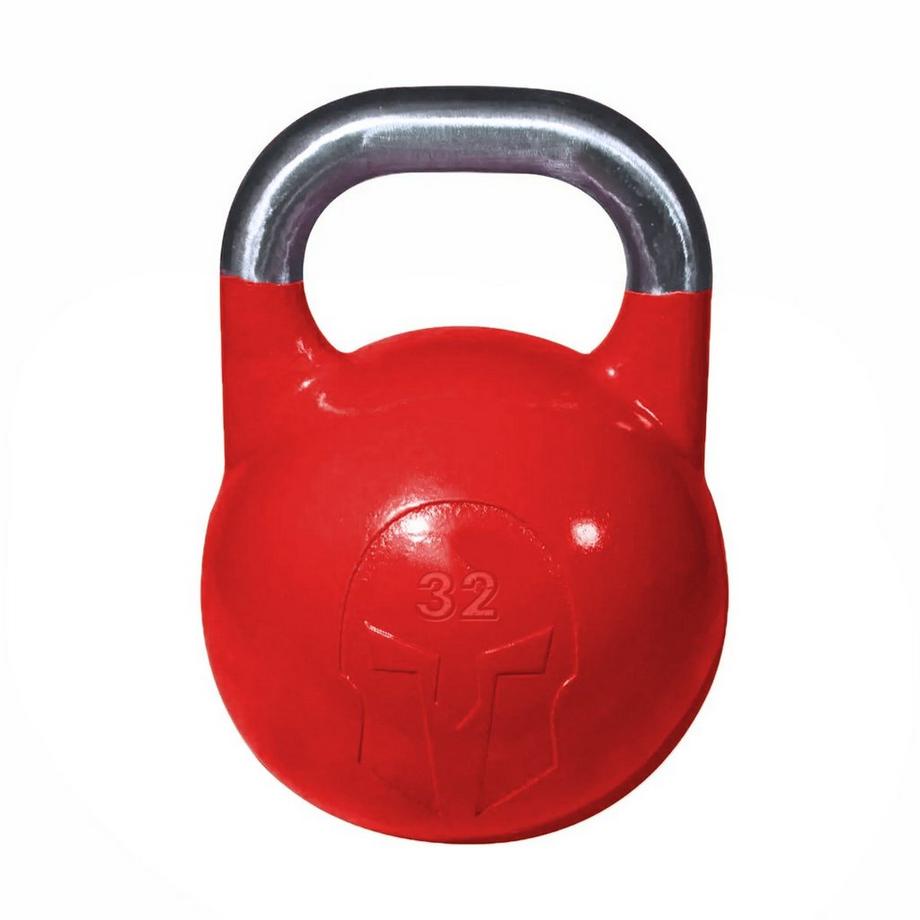 Kettlebell da competizione in ghisa con logo intarsiato GladiatorFit