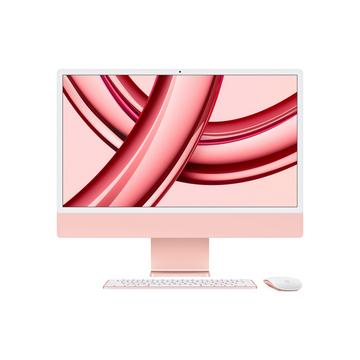 IMac  M M3 59,7 cm (23.5") 4480 x 2520 Pixel All-in-One-PC 8 GB 512 GB SSD macOS Sonoma Wi-Fi 6E (802.11ax) Pink