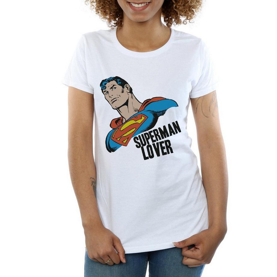 DC COMICS Superman Lover T-Shirt Imprimé  