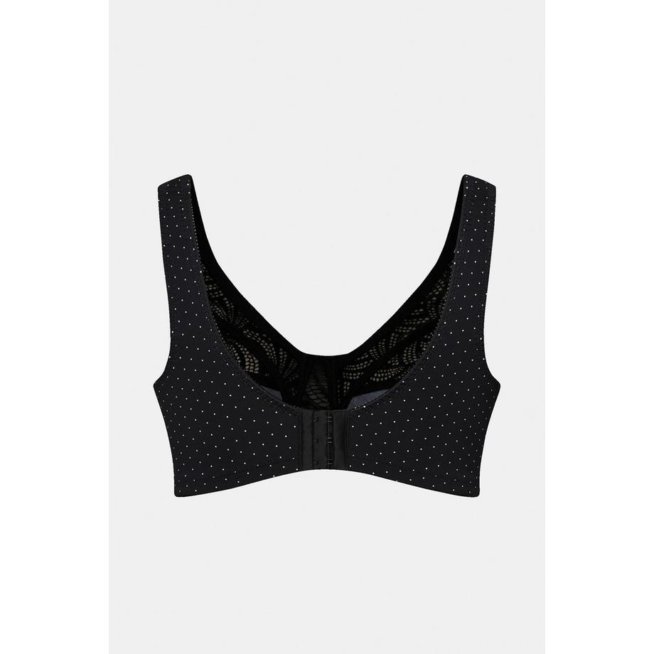 Ulla Popken Soutien-gorge de maintien Pois Dentelle sans Armatures Bonnets C-F  