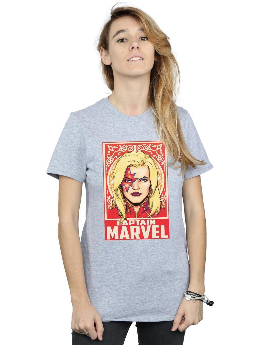 Captain Marvel  Tshirt ORNAMENT 