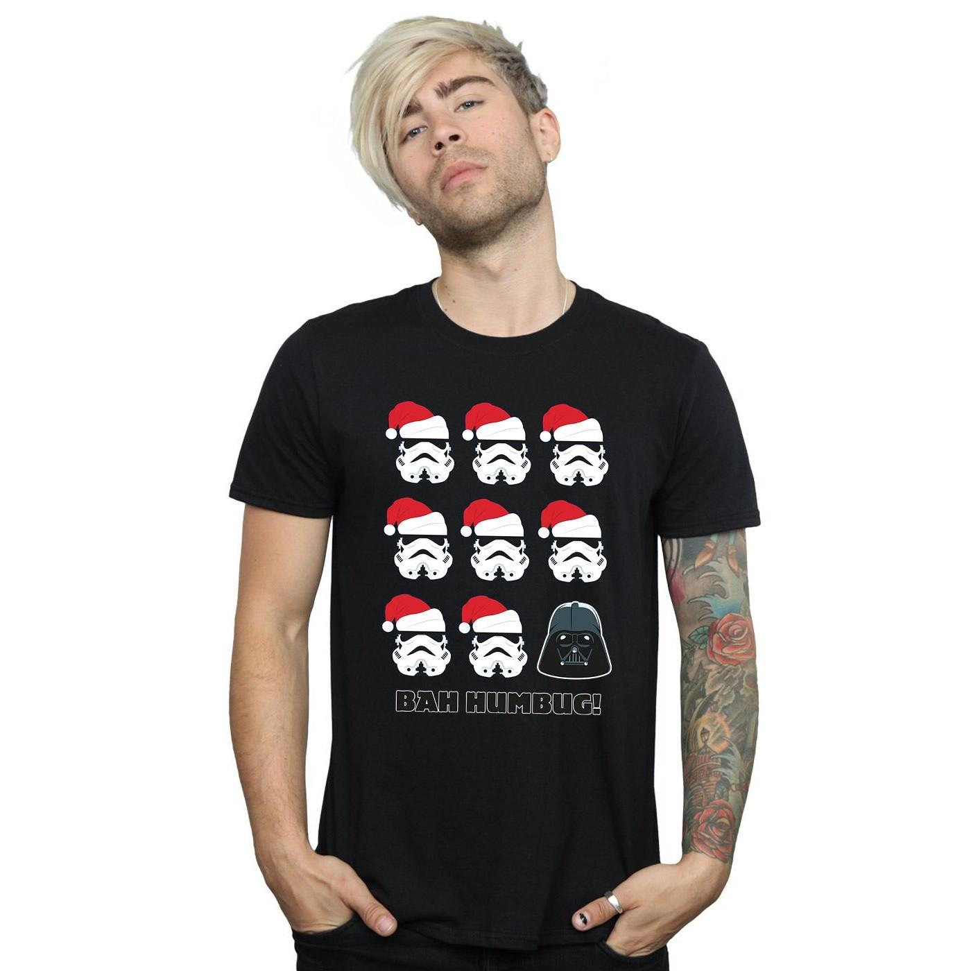 STAR WARS Star Wars Bah Humbug bedrucktes T-Shirt  