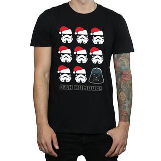 STAR WARS Star Wars Bah Humbug bedrucktes T-Shirt  