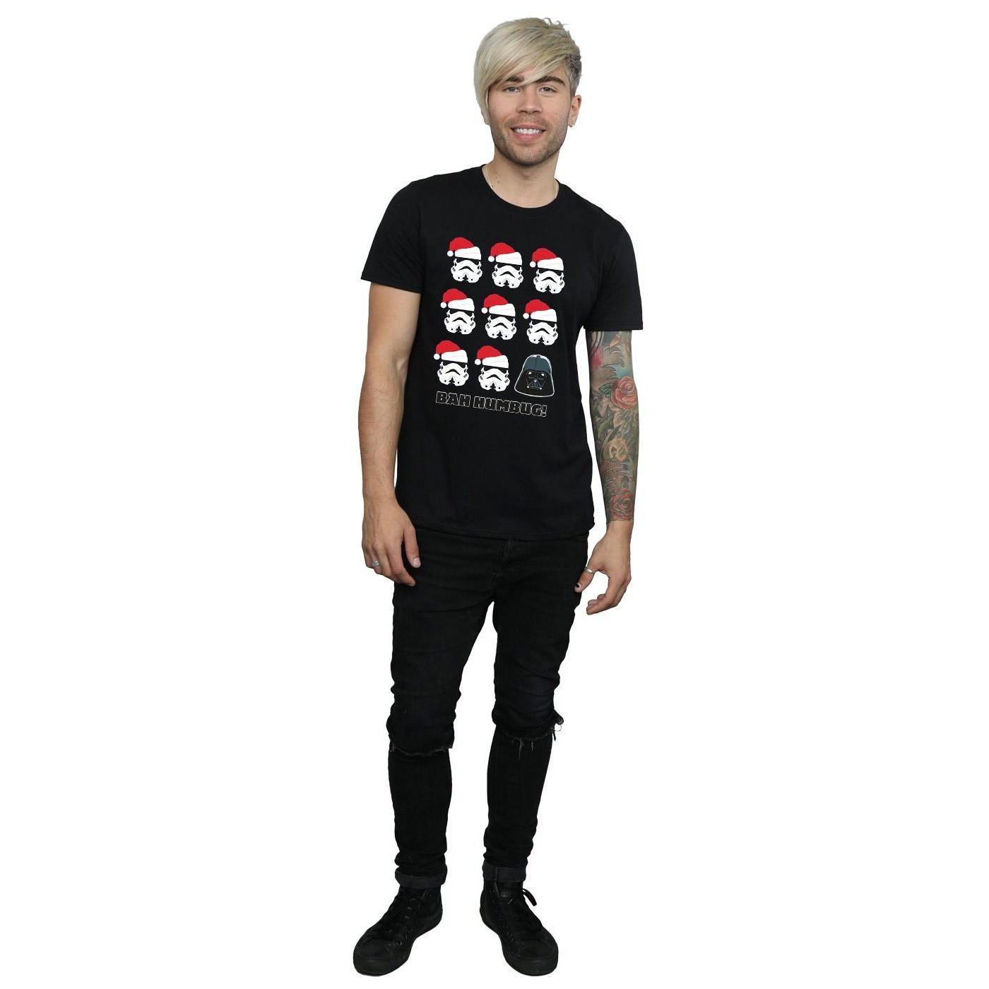 STAR WARS Star Wars Bah Humbug bedrucktes T-Shirt  