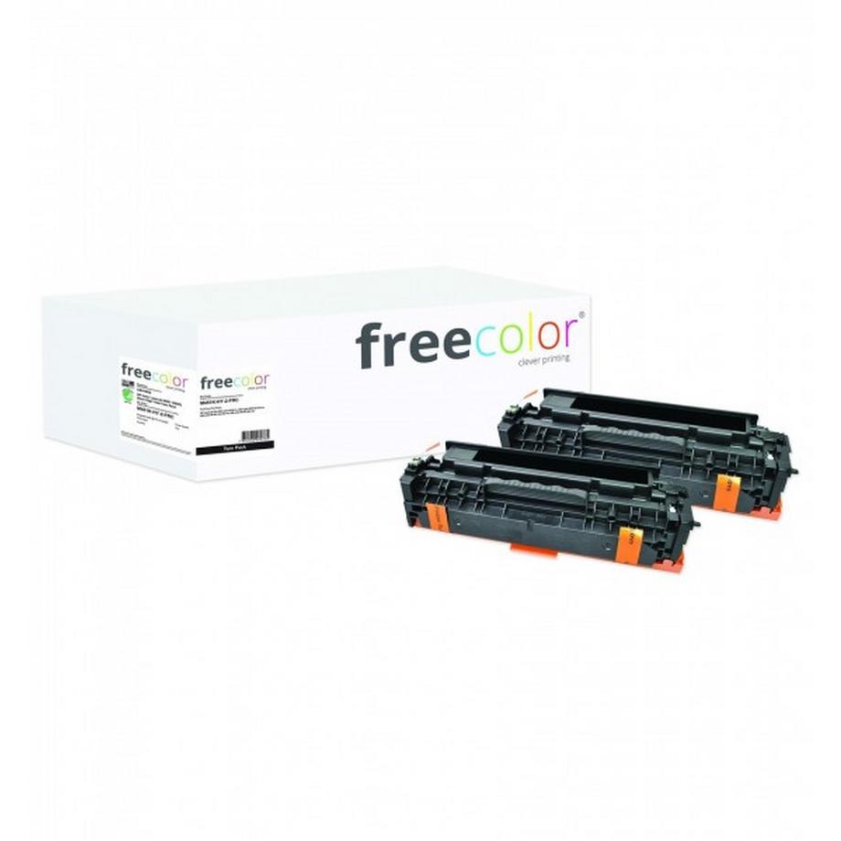 Freecolor  Toner CE410 (2 Stück) Black 