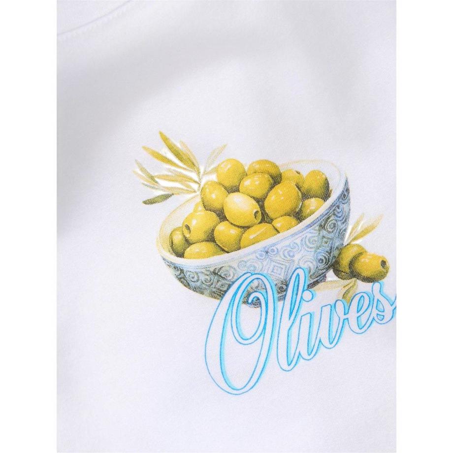 JJXX T-Shirt Imprimé Graphique Olives  